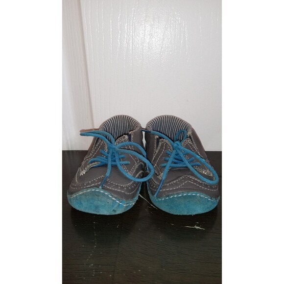 Splendid boys grey and blue tie‎ flats - Picture 5 of 8